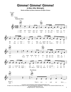 Gimme! Gimme! Gimme! von ABBA (Download) 