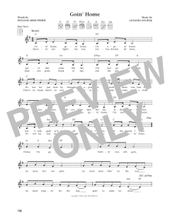 Goin' Home von Antonín Dvořák (Download) 