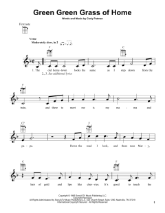 Green Green Grass Of Home von Tom Jones (Download) 