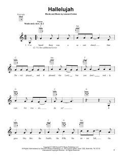 Hallelujah von Leonard Cohen (Download) 