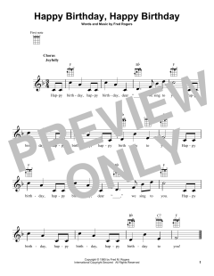 Happy Birthday, Happy Birthday von Fred Rogers (Download) 