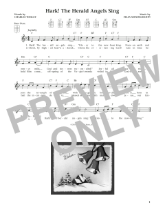 Hark! The Herald Angels Sing von Charles Wesley (Download) 