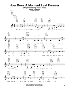 How Does A Moment Last Forever von Celine Dion (Download) 