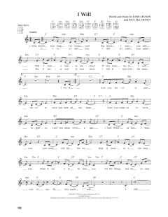 I Will von The Beatles (Download) 