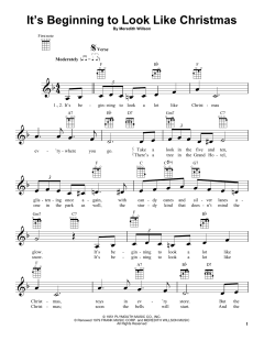 It's Beginning To Look Like Christmas von Meredith Willson (Download) 