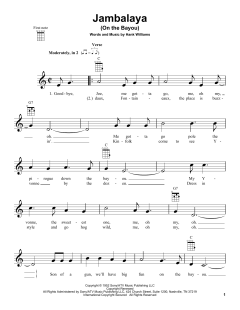Jambalaya von Hank Williams (Download) 