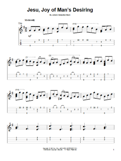 Jesu, Joy Of Man's Desiring von Johann Sebastian Bach (Download) 
