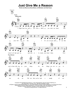 Just Give Me A Reason von Alecia Moore (Download) 