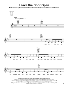Leave The Door Open (Download) 