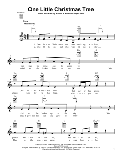 One Little Christmas Tree (Download) 