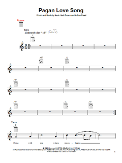 Pagan Love Song (Download) 