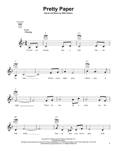 Pretty Paper (Download) 