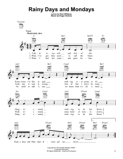 Rainy Days And Mondays (Download) 