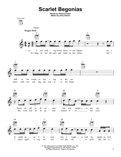 Scarlet Begonias (Download) 