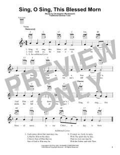 Sing, O Sing, This Blessed Morn (Download) 