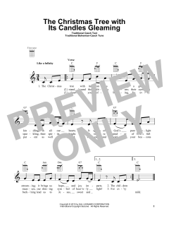 The Christmas Tree With Its Candles Gleaming (Download) 
