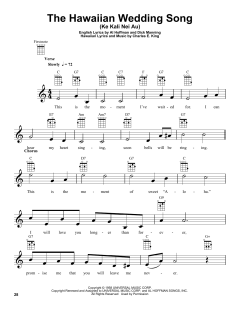 The Hawaiian Wedding Song (Download) 