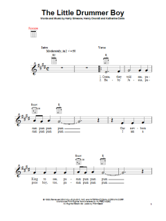 The Little Drummer Boy (Download) 