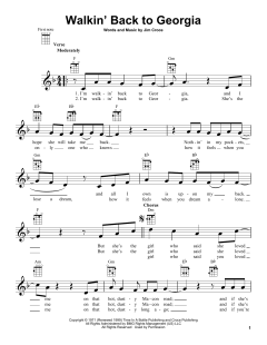 Walkin' Back To Georgia (Download) 