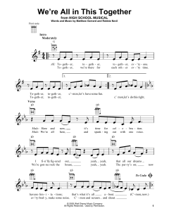 We're All In This Together (Download) 