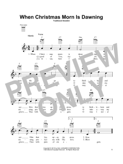 When Christmas Morn Is Dawning (Download) 