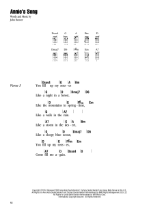 Annie's Song (Download) 