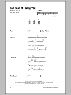 Bad Case Of Loving You (Download) 