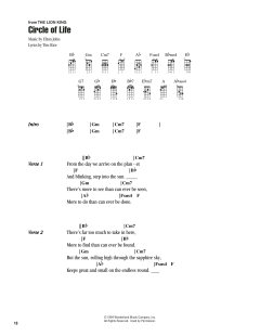 Circle Of Life (Download) 