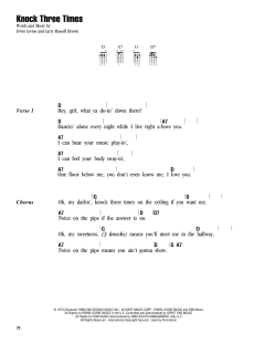 Knock Three Times (Download) 