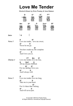 Love Me Tender (Download) 