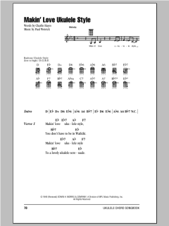 Makin' Love Ukulele Style (Download) 