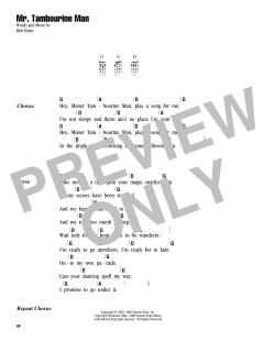 Mr. Tambourine Man (Download) 