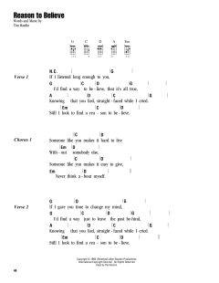 Reason To Believe (Download) 