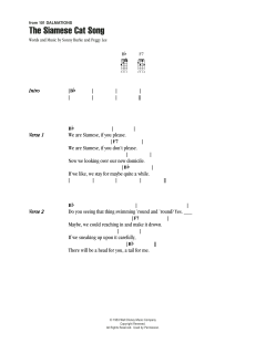The Siamese Cat Song (Download) 