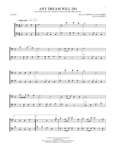 Any Dream Will Do von Tim Rice (Download) 