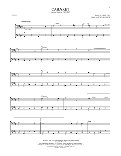Cabaret von Fred Ebb (Download) 