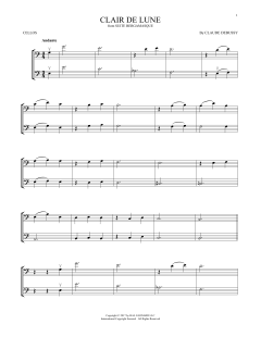 Clair De Lune von Claude Debussy (Download) 
