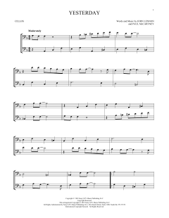 Yesterday von The Beatles (Download) 