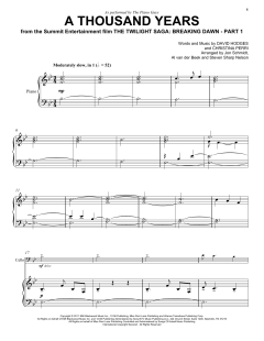 A Thousand Years von Christina Perri (Download) 
