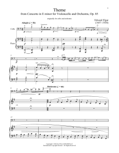 Cello Concerto von Edward Elgar (Download) 