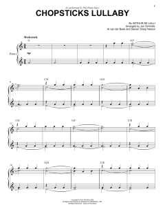 Chopsticks Lullaby von The Piano Guys (Download) 