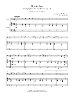 Ode To Joy von Henry van Dyke (Download) 