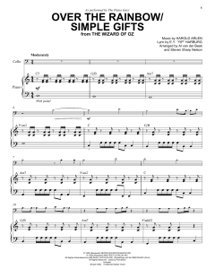 Over The Rainbow/Simple Gifts von The Piano Guys (Download) 