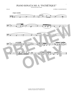 Adagio Cantabile, Op. 13 von Ludwig van Beethoven (Download) 