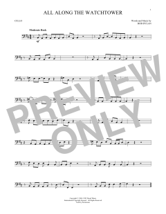 All Along The Watchtower von Bob Dylan (Download) 