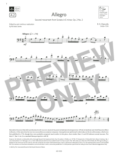 Allegro von B. G. Marcello (Download) 