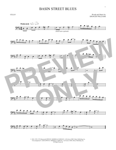 Basin Street Blues von Spencer Williams (Download) 