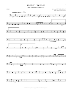 Friend Like Me von Alan Menken (Download) 