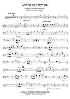 Getting To Know You von Richard Rodgers (Download) 
