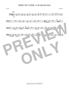 Here We Come A-Wassailing von Traditional (Download) 